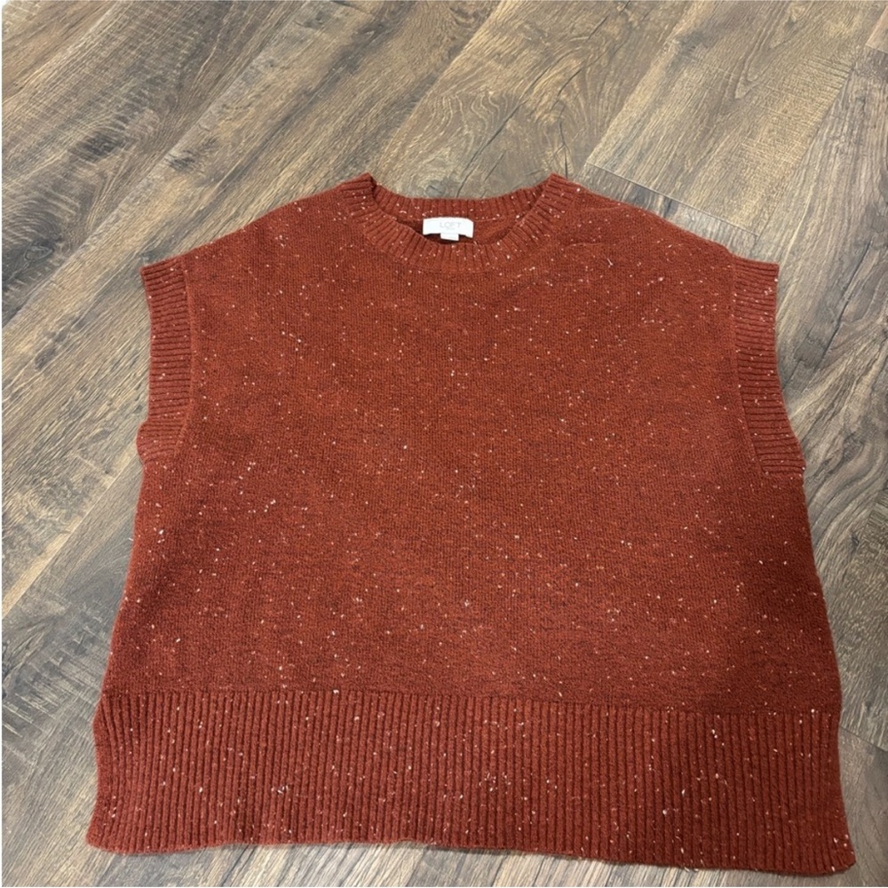 LOFT Women's Rust Sweater